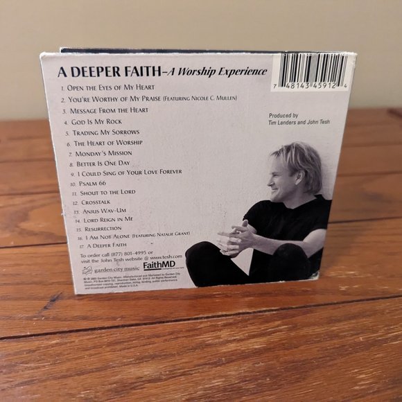 Bundle of 2 John Tesh CDs: A Deeper Faith (Signed) & A Romantic Christmas - Picture 7 of 7